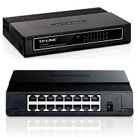 Коммутатор TP-LINK TL-SF1016D неуправляемый 16 портов 10/100Мбит/с