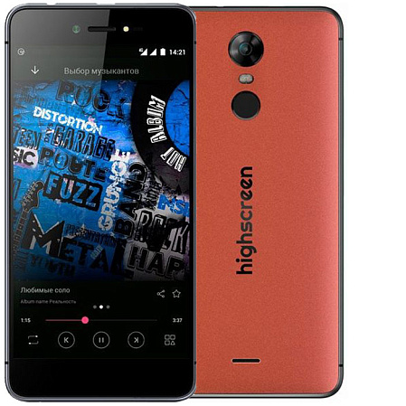 Смартфон Highscreen Fest XL Pro Orange