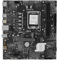 Материнская плата MSI Pro H810M-E H810 Soc-1851 2xDDR5, 4xSATA3, 1хM.2, 1xPCI-E16x, 2xUSB3.2, DP, HDMI, 2.5Glan, mATX