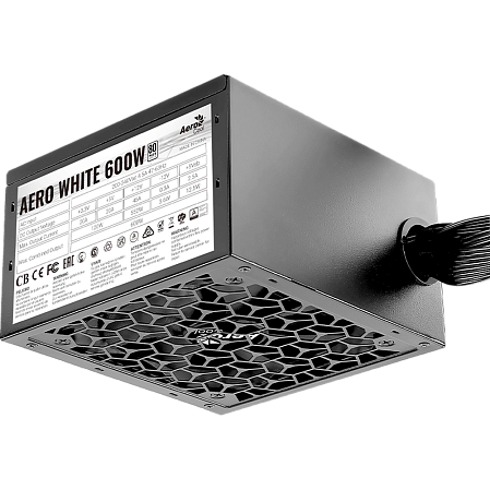 Блок питания 600W Aerocool Aero White