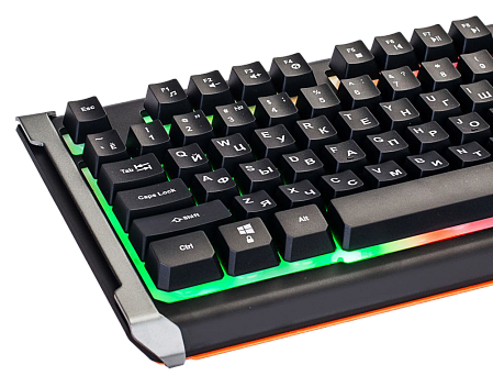 Клавиатура Oklick 710G Black Death USB Black