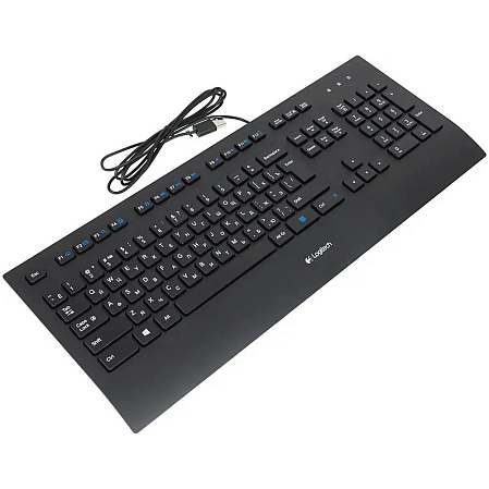 Клавиатура Logitech K280e Corded Keyboard Black