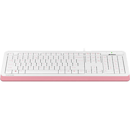Клавиатура A4Tech Fstyler FK10 White/Pink