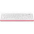 Клавиатура A4Tech Fstyler FK10 White/Pink