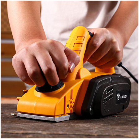 Рубанок Deko DKEP1100W SET1, 1100Вт, 82 мм	 083-1074