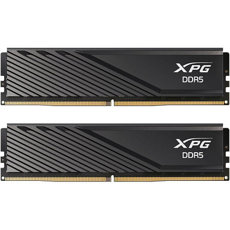 Модуль памяти DIMM 32Gb 2х16Gb DDR5 PC51200 6400MHz ADATA XPG Lancer Blade Black (AX5U6400C3216G-DTLABBK)