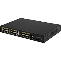 Коммутатор Cudy FS1026PS1 неуправляемый 24 порта 100бит/с PoE 2x1Гбит/с 1хSFP