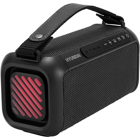 Портативная bluetooth-колонка Hyundai H-PS1007 Black