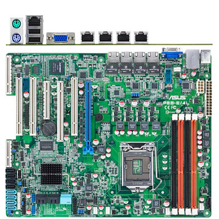 Материнская плата Asus P8B-E/4L Ret