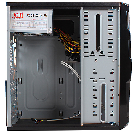 Корпус ATX Miditower 3Cott Gladiator 3C-ATX110GR 500W Red