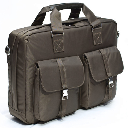 16" Сумка для ноутбука Bagspace с двумя карманами BS-436-16GB темно-зеленая