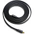 Кабель HDMI-HDMI v2.0 1м черный, экран