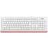 Клавиатура A4Tech Fstyler FK10 White/Pink