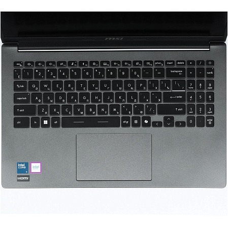 Ноутбук MSI Modern 15 F1MG Core 5 120U/16Gb/512Gb SSD/15.6" FullHD/DOS Silver