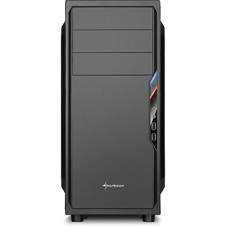 Корпус ATX Miditower Sharkoon VS4-S Black