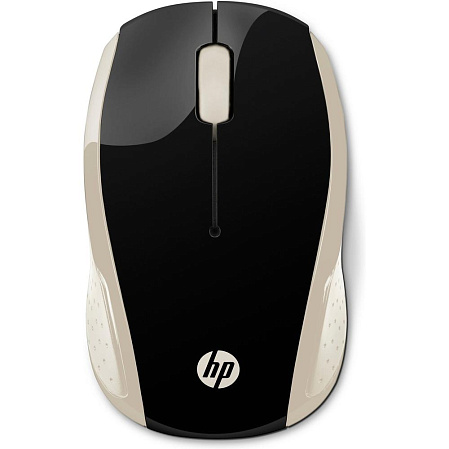 Мышь беспроводная HP 200 Silk Gold  беспроводная