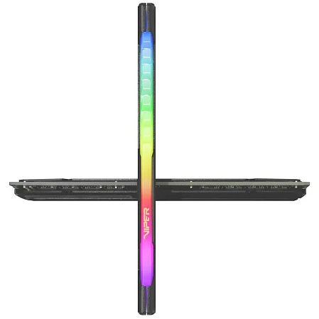 Модуль памяти DIMM 64Gb 2х32Gb DDR4 PC25600 3200MHz Patriot Memory Viper Steel RGB (PVSR464G320C8K)