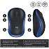 Мышь беспроводная Logitech M185 Wireless Blue