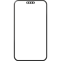Защитное стекло для Apple iPhone 12 mini SwitchEasy Glass Pro с черной рамкой