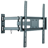 Кронштейн наклонно-поворотный Ultramounts UM872 32-55' до 35кг Vesa до 400x400 black