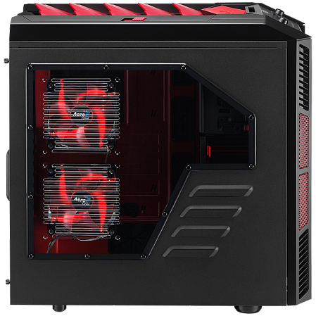 Корпус ATX Miditower AeroCool XPredator Х3 Devil Red Edition