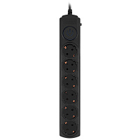Сетевой фильтр Ippon BK-6-EU-5-10-B 6 розеток 5м черный
