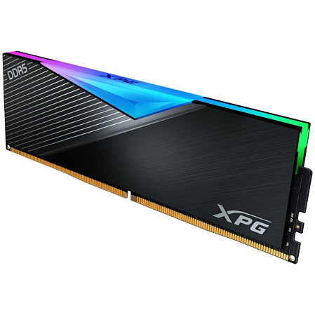 Модуль памяти DIMM 64Gb 2х32Gb DDR5 PC48000 6000MHz ADATA Lancer RGB Black (AX5U6000C3032G-DCLARBK)