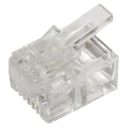 RJ11 (RJ14) коннектор 6p4c телефонный