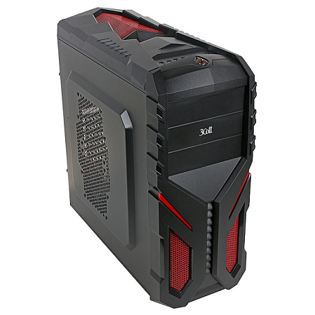 Корпус ATX Miditower 3Cott Shogun 3C-ATX136G 700W Black