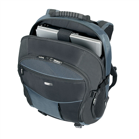 17" Рюкзак Targus TCB001EU classic backpack black/blue