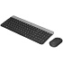Клавиатура+мышь Logitech Wireless Combo MK470 Black