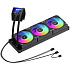 Система водяного охлаждения Coolleo ICE GOD LCD BK 360 ARGB Black (ICE-GOD-LCD-BK) S115x/1200/1700/1851, AM4/AM5
