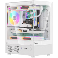 Корпус MicroATX Minitower Formula Crystal Z1CM Plus White AR