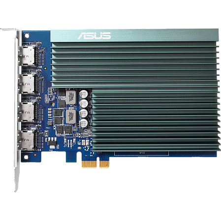 Видеокарта ASUS GeForce GT 730 2048Mb, GT730-4H-SL-2GD5 4xHDMI Ret