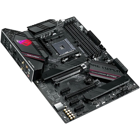 Материнская плата ASUS ROG Strix B550-F Gaming WIFI II B550 Socket AM4 4xDDR4, 6xSATA3, RAID, 2xM.2, 2xPCI-E16x, 5xUSB3.1, 1xUSB3.1 Type C, DP, HDMI, Wi-Fi, Glan, ATX
