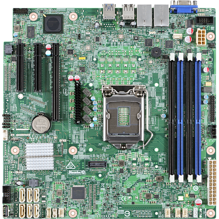 Материнская плата Intel DBS1200SPSR
