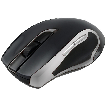 Мышь Oklick 408MW Nano Receiver Black/Silver USB