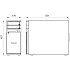 Корпус Ablecom 4-trays Workstation Chassis 2 x 5.25" drive bays 4 x 3.5" swappable HDD trays; 4-port 6 Gbps SAS/ SATA to SATA HDD; no PSU onboard (AC-PS7500
