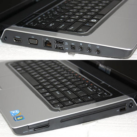 Ноутбук Dell Studio 1555 T6500/3Gb/250Gb/15.6"/4570 512mb/dvd/BT/WF/Win7 HB Green