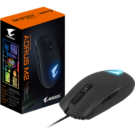 Мышь Gigabyte AORUS M2 Gaming Black проводная