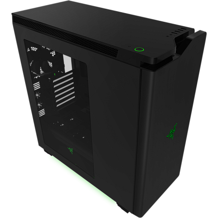 Корпус ATX Miditower NZXT H440 Window Razer Edition CA-H442W-RA Black/Green