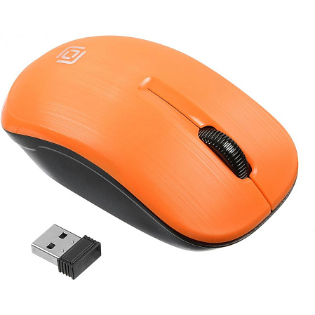 Мышь беспроводная Oklick 525MW Orange Wireless