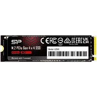 Внутренний SSD-накопитель 1000Gb Silicon Power UD90 SP01KGBP44UD9005 M.2 2280 PCIe NVMe 4.0 x4