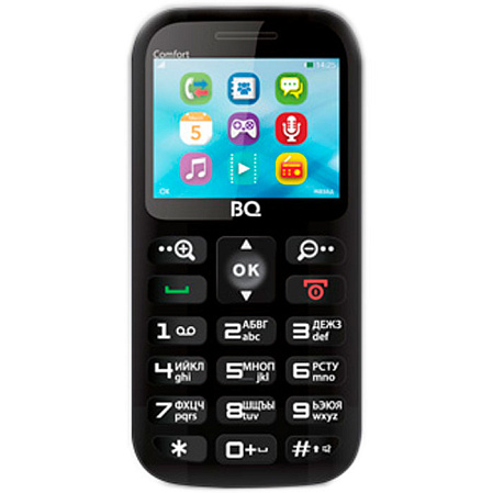 Мобильный телефон BQ Mobile BQM-2300 Comfort Black