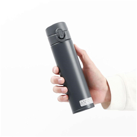 THERMOS Термокружка JNI-404 MTGY, серый, 0,4 л.