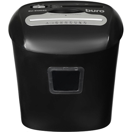 Уничтожитель бумаг Buro Office BU-S1204D (секр.P-4)/фрагменты/12лист./21лтр./пл.карты/CD