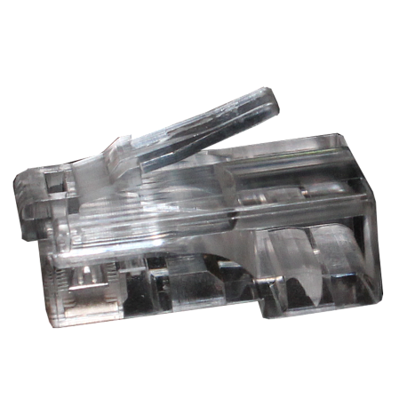 RJ45 коннектор (обжимной) без вставки