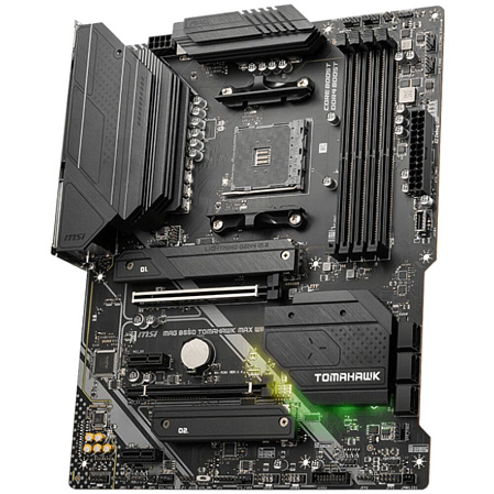 Материнская плата MSI MAG B550 Tomahawk Max WiFi B550 Socket AM4 4xDDR4, 6xSATA3, RAID, 2xM.2, 2xPCI-E16x, 3xUSB3.2, 1xUSB3.2 Type C, DP, HDMI, WiFi, 2.5Glan, ATX