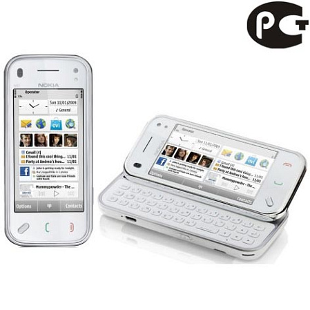 Смартфон Nokia N97 mini Navi white (белый)
