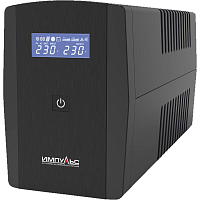 ИБП Импульс Юниор СМАРТ 1200, 1200/720 ВА/Вт, LCD, USB, RJ11/RJ45, SCHUKOx4